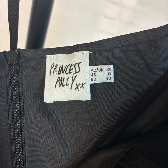 Princess Polly Dyer Underwire Long Sleeve Mini Dress 8 - Picture 8 of 10